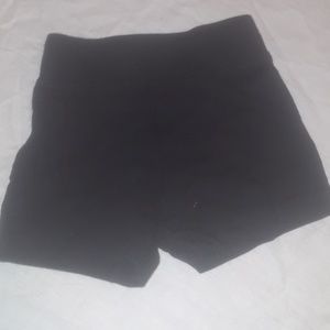 Black shorts